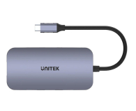UNITEK Hub N9+ USB-C HDMI, PD 100W, czytnik kart D1071A - 723969 - zdjęcie 1